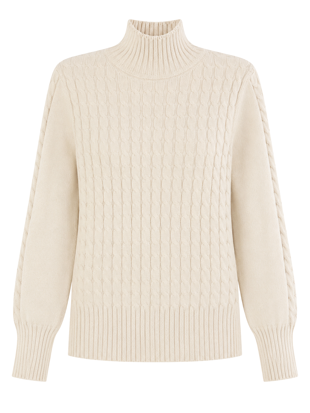 Blusa Tricot Gola Alta