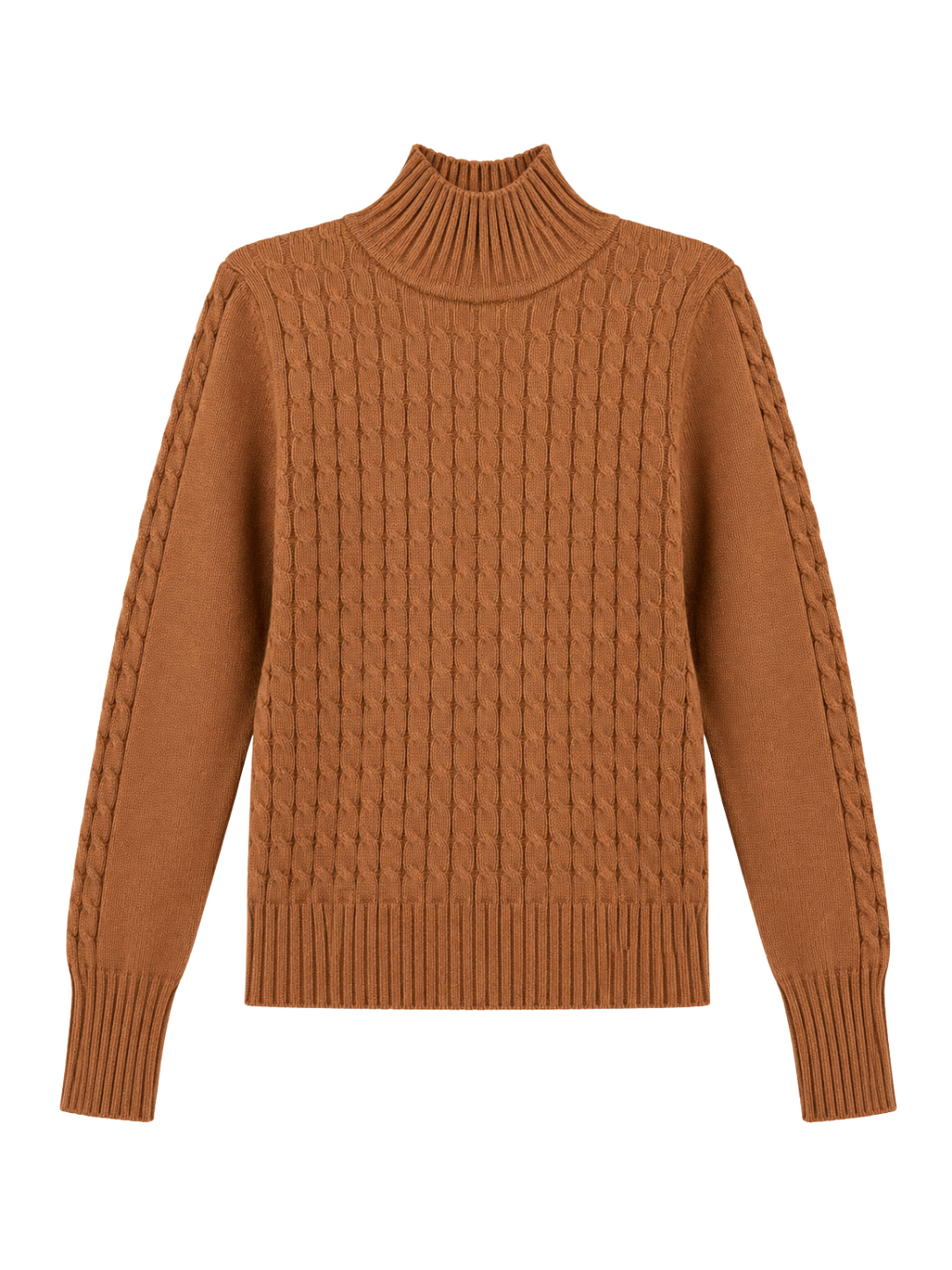 Blusa Tricot Gola Alta
