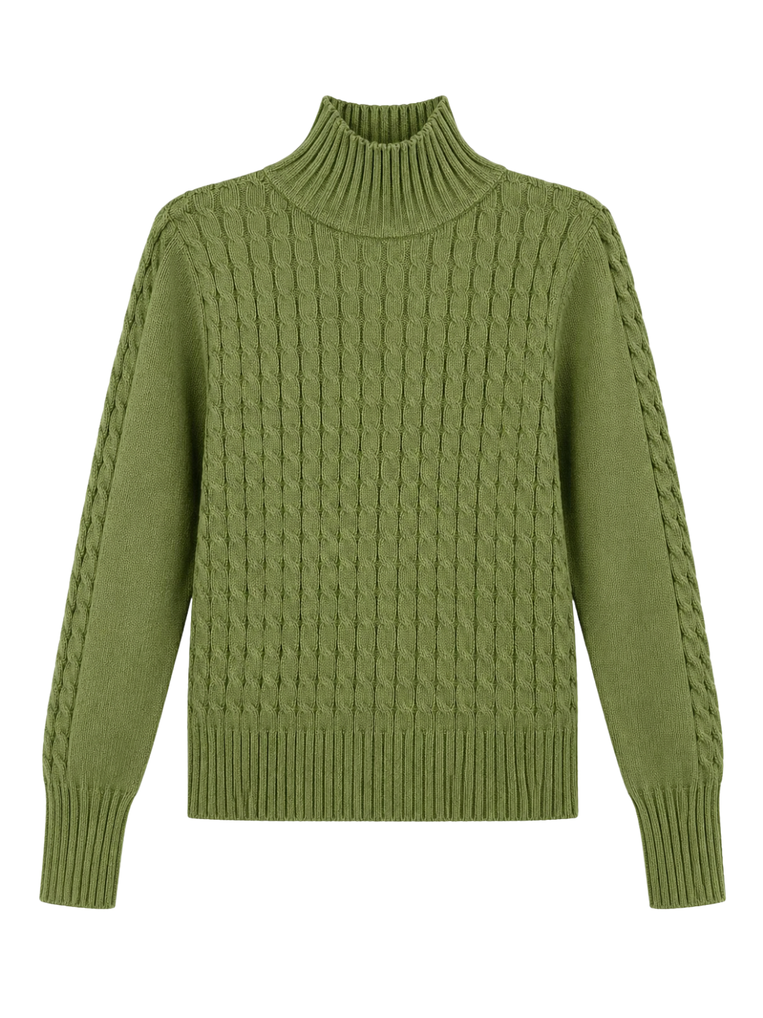 Blusa Tricot Gola Alta